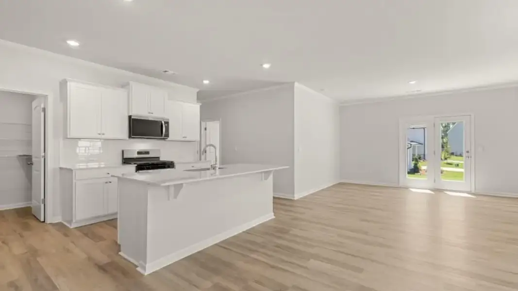 Furnished interior view inside a new home in , Canton (Image 5).