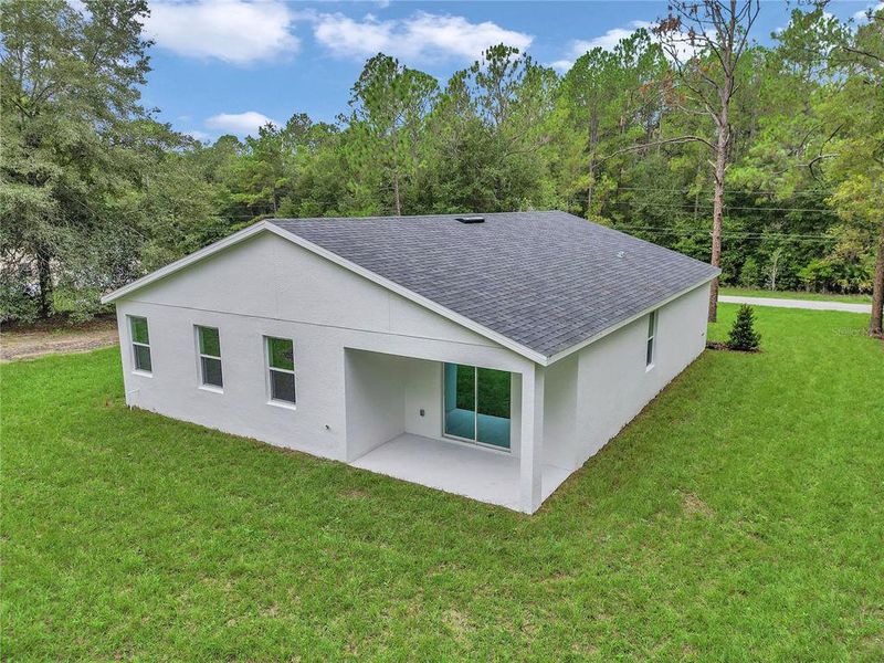 ACTUAL EXTERIOR OF HOME. COMPLETED