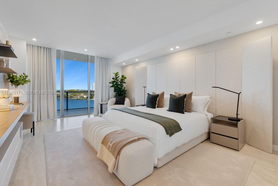 Furnished interior view inside a new home in , Bay Harbor Islands (Image 12). Furnished interior view inside a new home in , Bay Harbor Islands (Image 12).