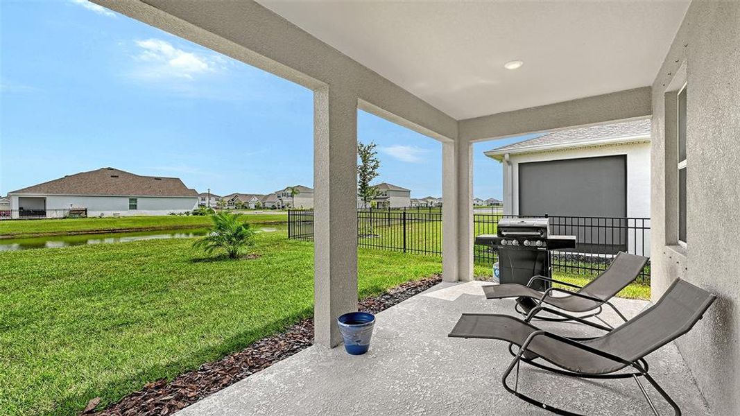 Furnished interior view inside a new home in Solera at Lakewood Ranch, Bradenton (Image 24).