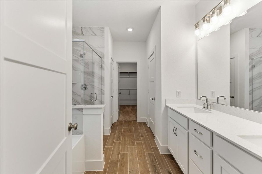 Furnished interior view inside a new home in Sunterra, Katy (Image 9). Furnished interior view inside a new home in Sunterra, Katy (Image 9).