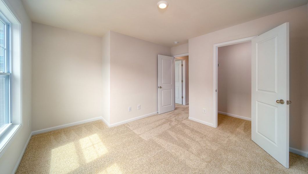 Spacious, unfurnished interior of a new home in Townes at Tap Root Farms, Fletcher (Image 22). Spacious, unfurnished interior of a new home in Townes at Tap Root Farms, Fletcher (Image 22).