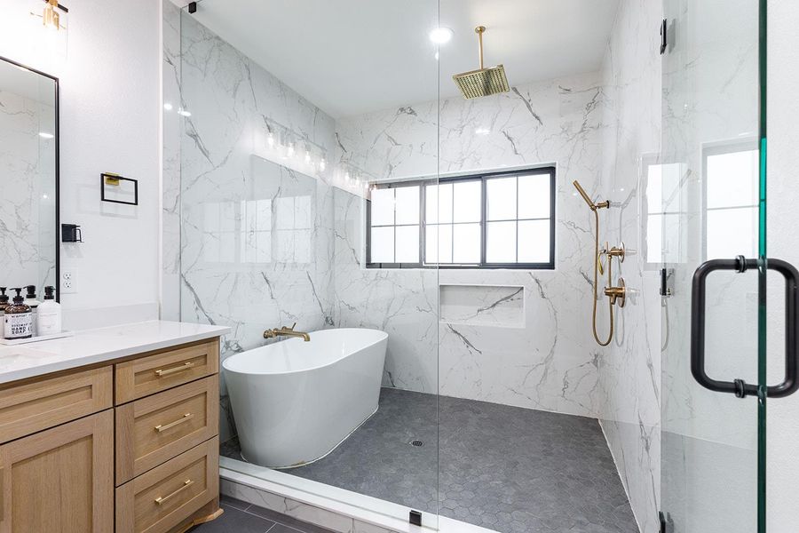 Furnished interior view inside a new home in , Belton (Image 29).