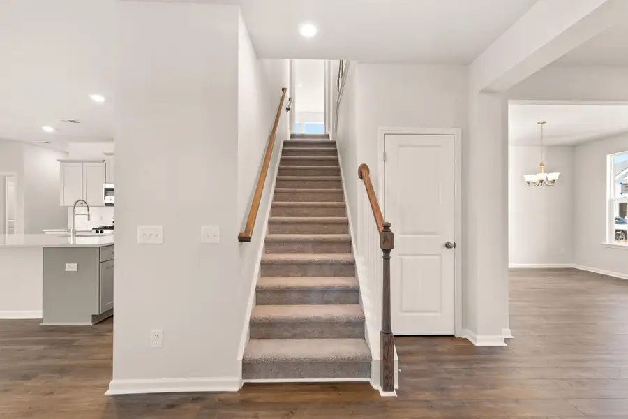 Spacious, unfurnished interior of a new home in Heron's Walk at Summers Corner: Coastal Collection, Summerville (Image 35). Spacious, unfurnished interior of a new home in Heron's Walk at Summers Corner: Coastal Collection, Summerville (Image 35).