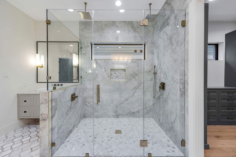 Furnished interior view inside a new home in , Houston (Image 14).