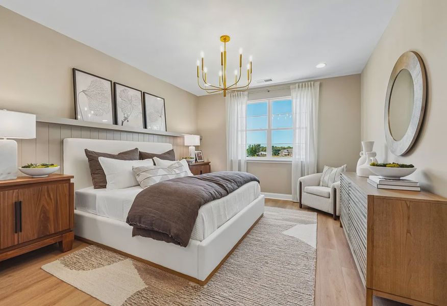 Spencer Model Home Primary Bedroom - 8 of 15 Spencer Model Home Primary Bedroom - 8 of 15