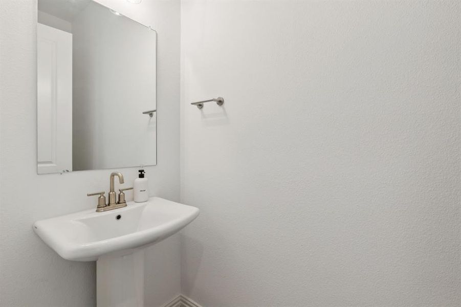 1/2 bath on the 1st level 1/2 bath on the 1st level