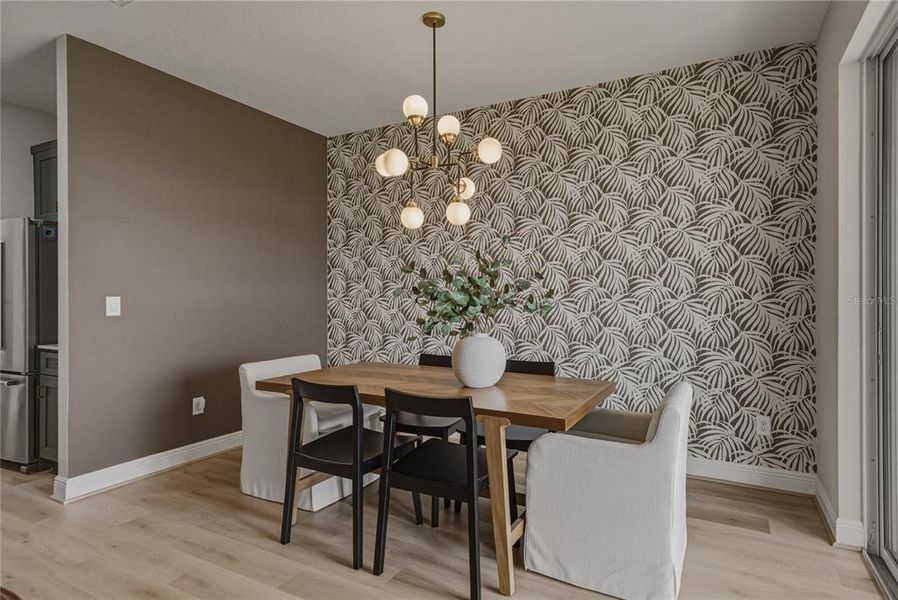 Furnished interior view inside a new home in , San Antonio (Image 41).