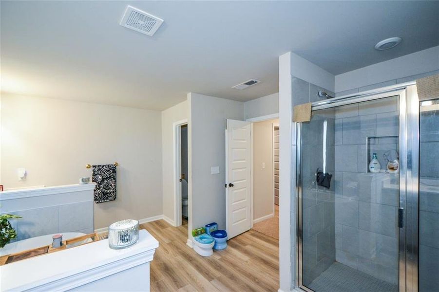 Furnished interior view inside a new home in , Locust Grove (Image 12).