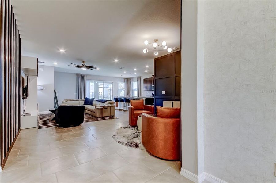 Furnished interior view inside a new home in , Wesley Chapel (Image 9).