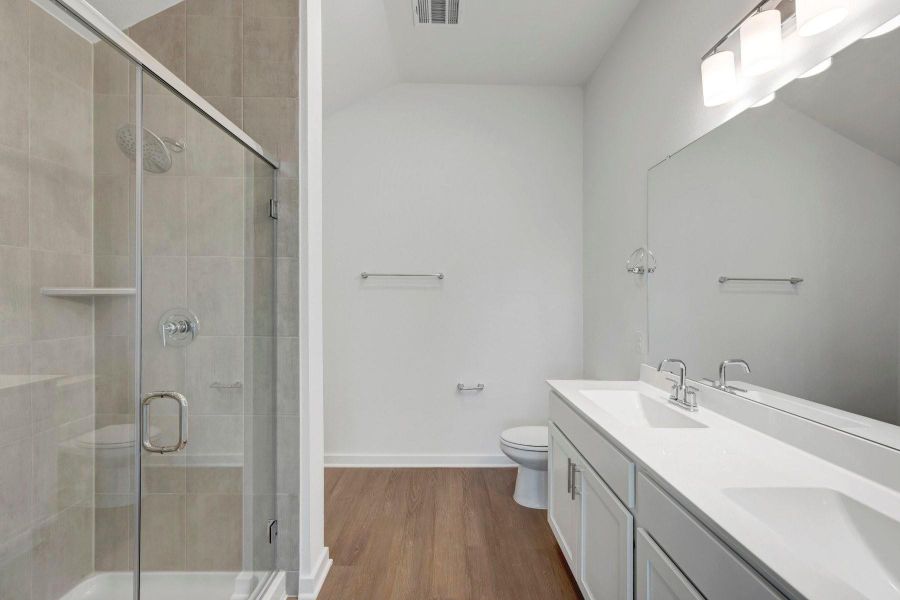 Furnished interior view inside a new home in Summerview, Fulshear (Image 6).
