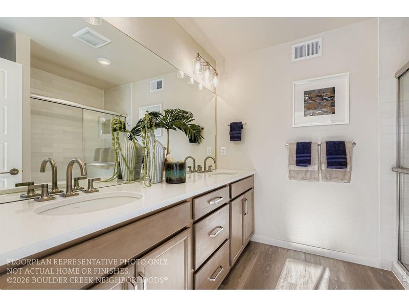 Furnished interior view inside a new home in Baseline, Broomfield (Image 37).