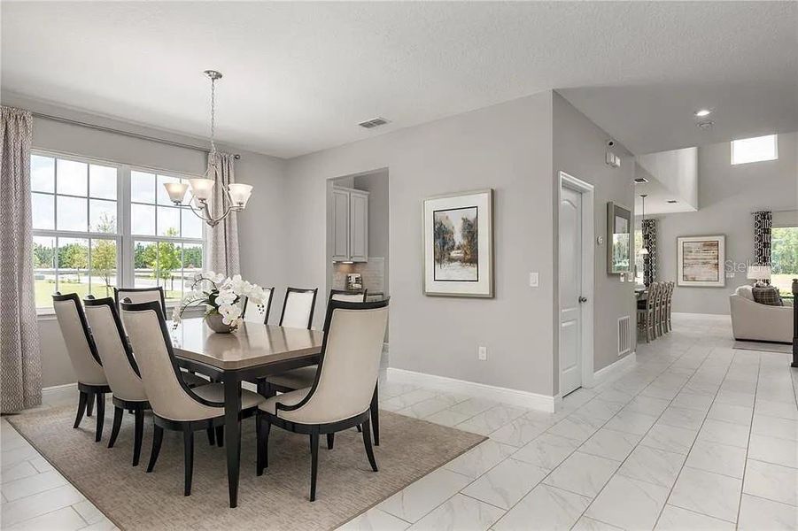 Furnished interior view inside a new home in Parkview Preserve, Apopka (Image 2). Furnished interior view inside a new home in Parkview Preserve, Apopka (Image 2).