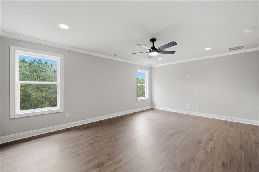 Spacious, unfurnished interior of a new home in , Dawsonville (Image 43).