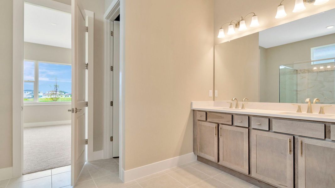 The Primary Bathroom