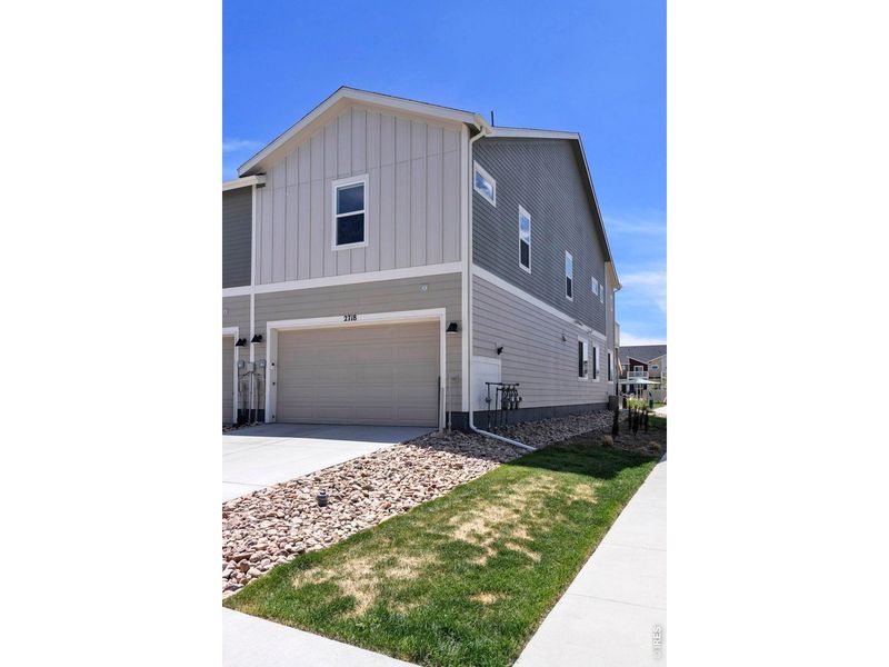 Exterior details and patio area of a home in , Longmont (Image 4).
