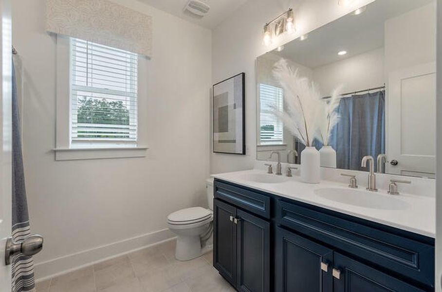 Furnished interior view inside a new home in , Huger (Image 37).