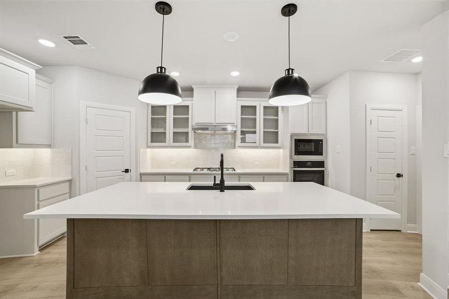 Furnished interior view inside a new home in Karis - Cottage Series, Crowley (Image 4).