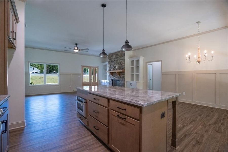 Furnished interior view inside a new home in , Temple (Image 5).