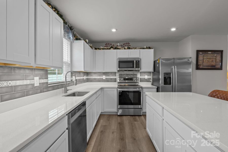 Furnished interior view inside a new home in , Troutman (Image 9).