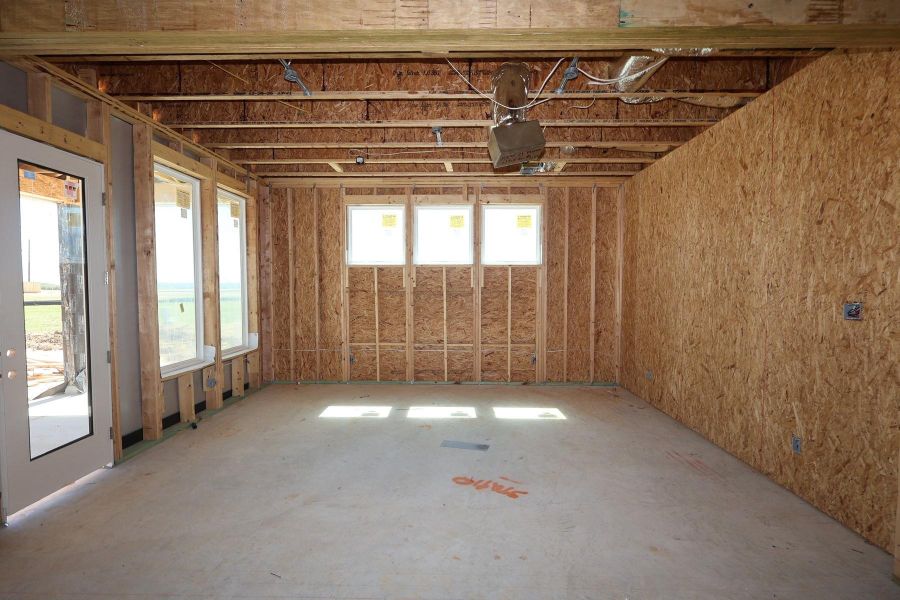 In-progress construction of a new home in Dunham Pointe, Cypress, TX (Image 12).