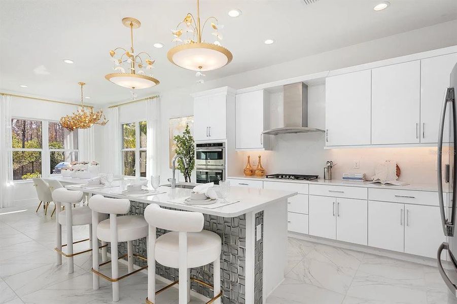 Furnished interior view inside a new home in Valencia Ridge, Wesley Chapel (Image 7).