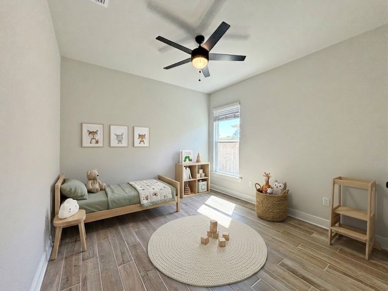 Furnished interior view inside a new home in Natureview, Freeport (Image 9).