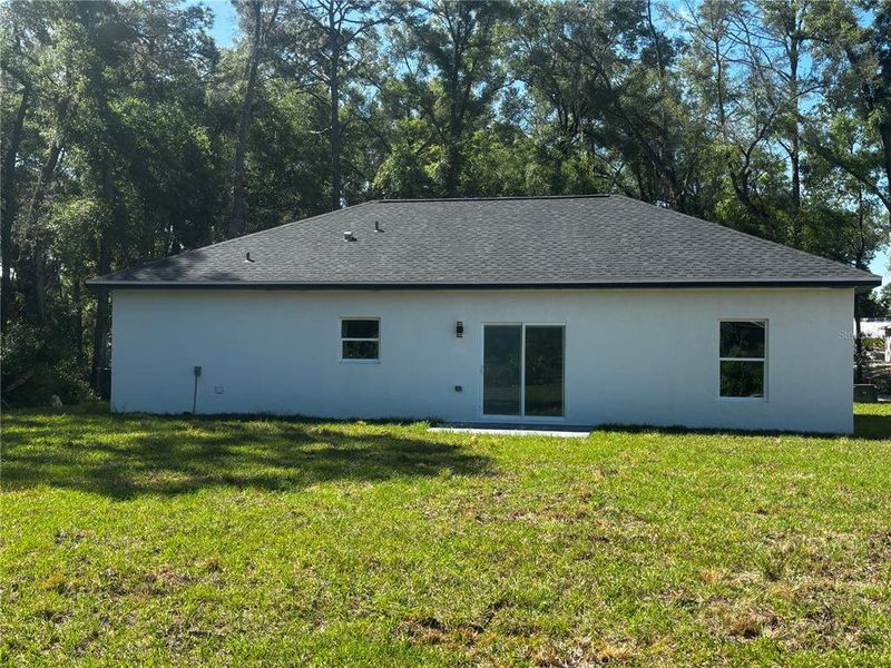 Exterior details and patio area of a home in , Summerfield (Image 17). Exterior details and patio area of a home in , Summerfield (Image 17).