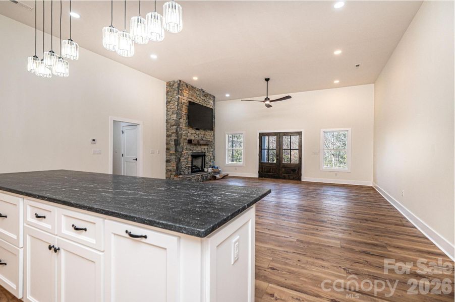 Furnished interior view inside a new home in , Lenoir (Image 16).