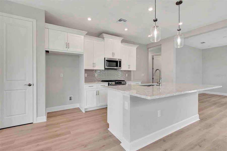 Furnished interior view inside a new home in Cresswind at Lake Harris, Tavares (Image 7).