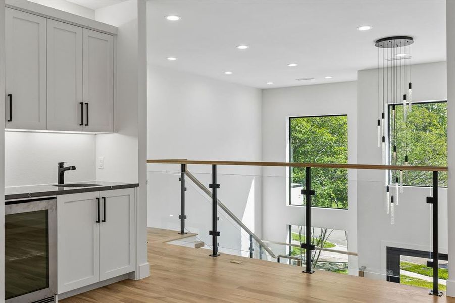 Furnished interior view inside a new home in , Dallas (Image 10).