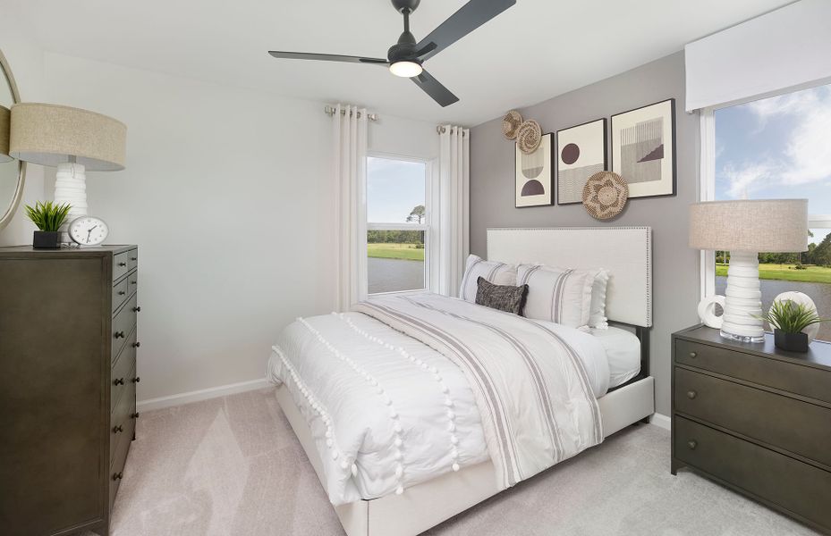 Furnished interior view inside a new home in Del Webb North Myrtle Beach, Myrtle Beach (Image 10).