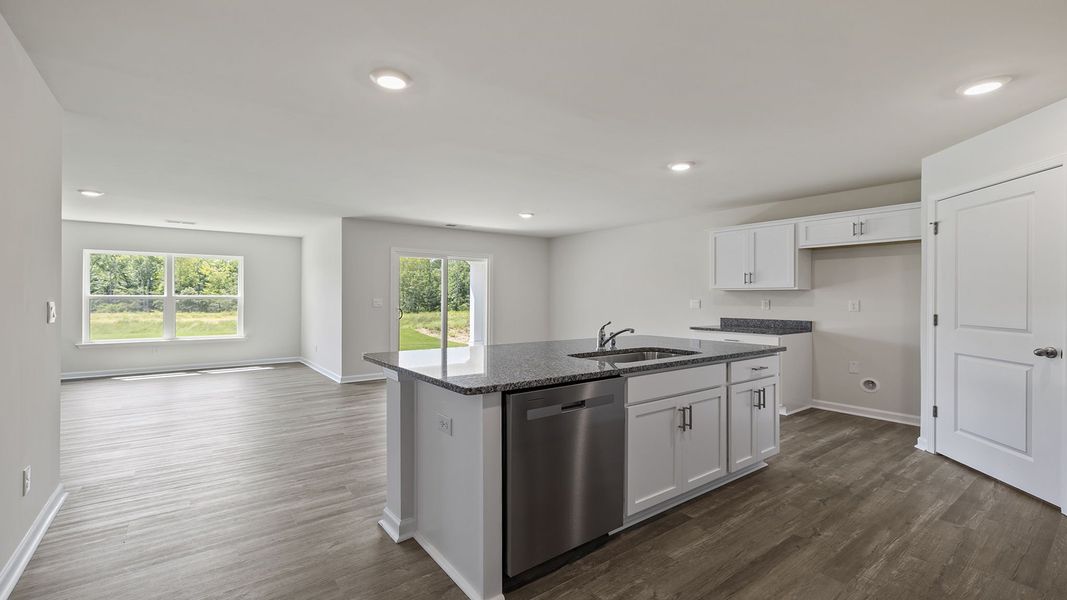 Furnished interior view inside a new home in Spring Ridge, Anderson (Image 7).