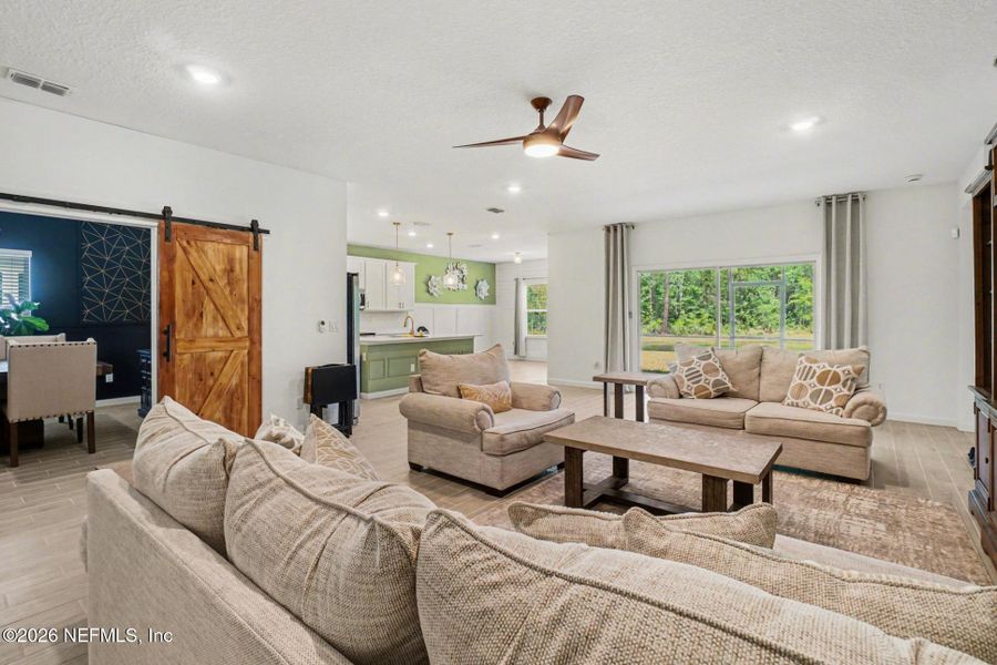 Furnished interior view inside a new home in Seaton Creek, Jacksonville (Image 10).