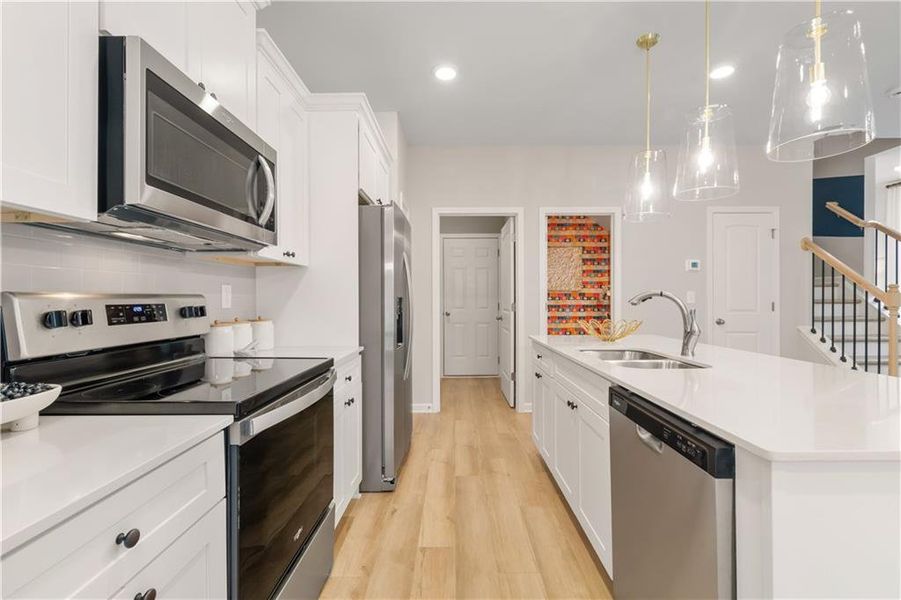 Furnished interior view inside a new home in Bowers Farm, McDonough (Image 11).