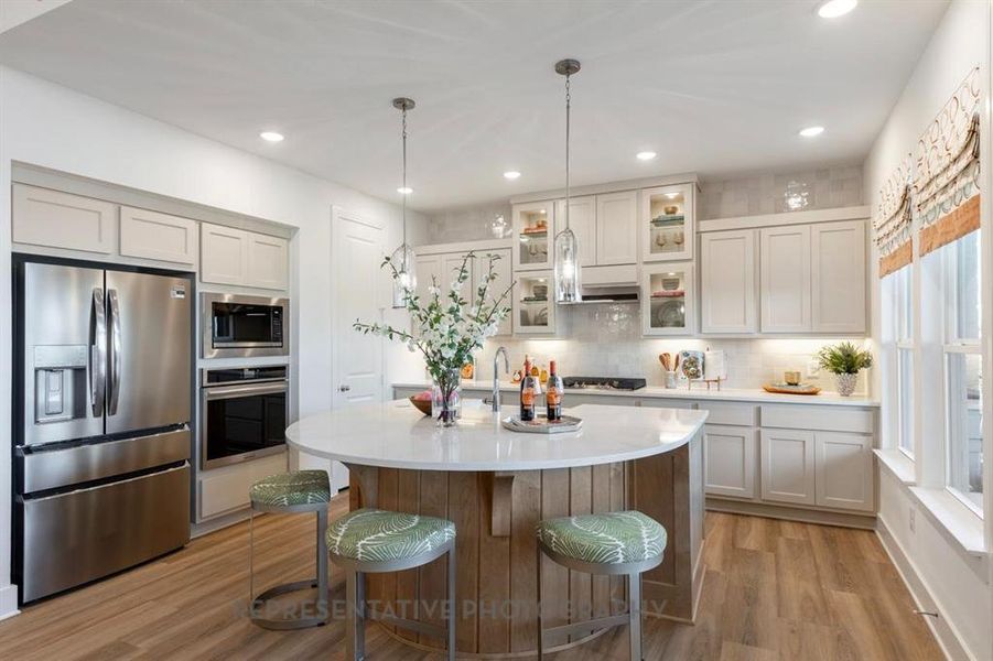 Furnished interior view inside a new home in Sonoma Verde: 60ft. lots, McLendon-Chisholm (Image 12).