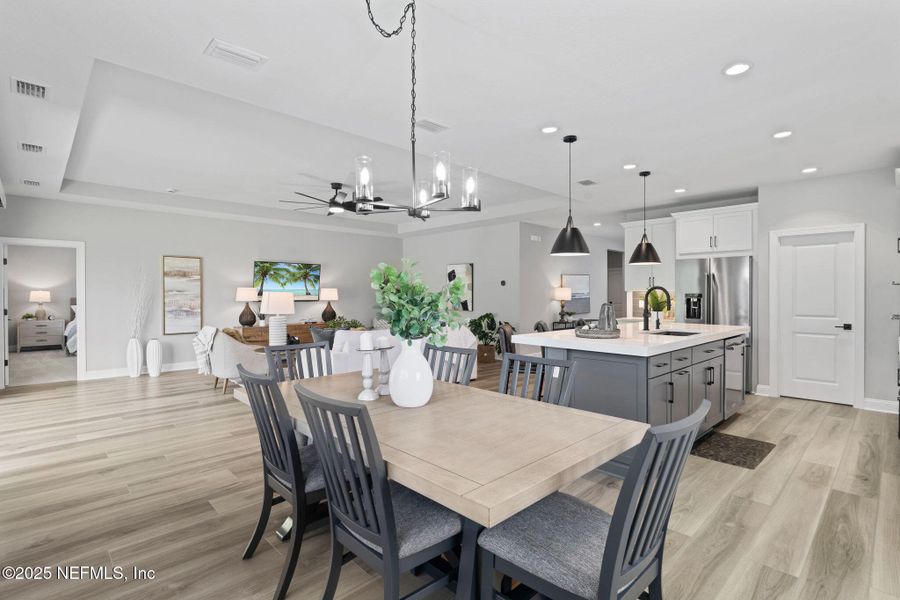 Furnished interior view inside a new home in , St. Augustine (Image 66).