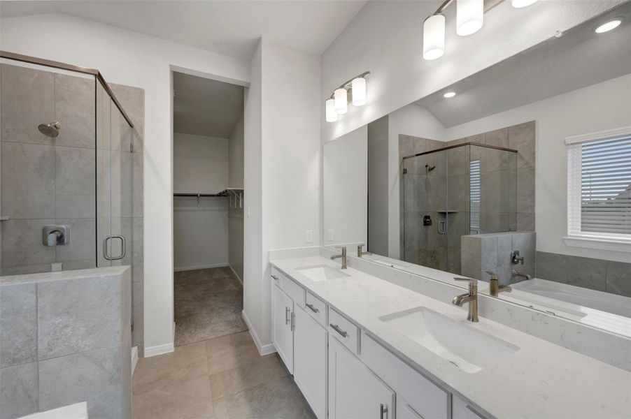 Furnished interior view inside a new home in Austin Point - Terrace Collection, Richmond (Image 14).