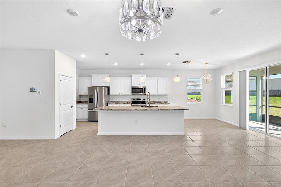 Furnished interior view inside a new home in , Ocala (Image 13).