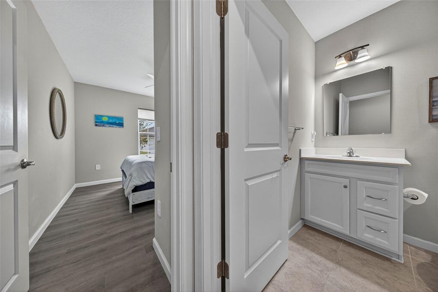 Furnished interior view inside a new home in , Port St. Lucie (Image 27).