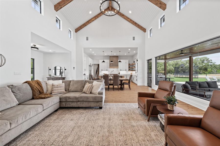 Furnished interior view inside a new home in , Dripping Springs (Image 4).