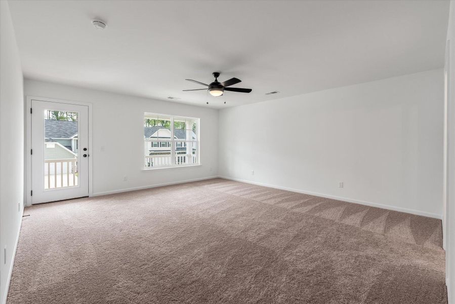 Spacious, unfurnished interior of a new home in Parker's Preserve, Ridgeville (Image 22). Spacious, unfurnished interior of a new home in Parker's Preserve, Ridgeville (Image 22).