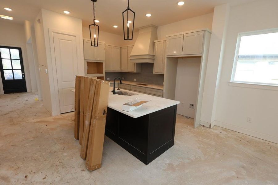 Furnished interior view inside a new home in ARTAVIA 45' Homesites, Conroe (Image 5).