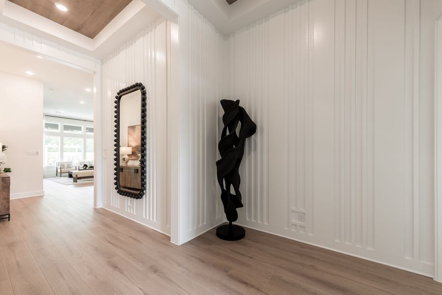 Representative furnished interior of a home built from the Fulbright by Tri Pointe Homes in Sienna 60’, Missouri City (Image 9).