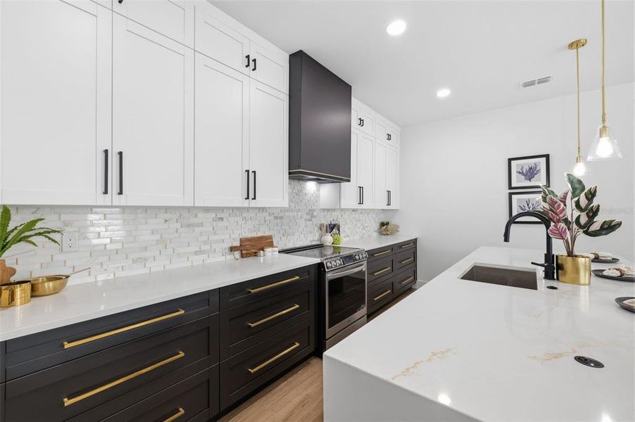 Furnished interior view inside a new home in , Tampa (Image 15).