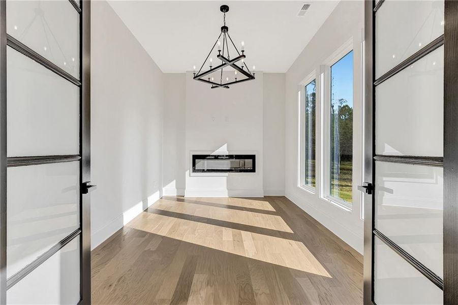 Spacious, unfurnished interior of a new home in , Brooks (Image 24).