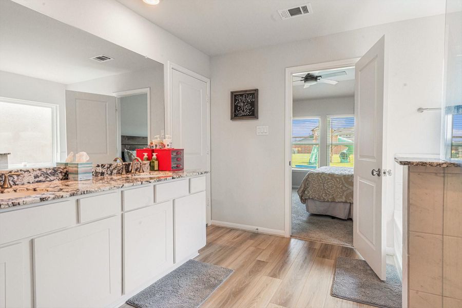 Furnished interior view inside a new home in , Katy (Image 25). Furnished interior view inside a new home in , Katy (Image 25).