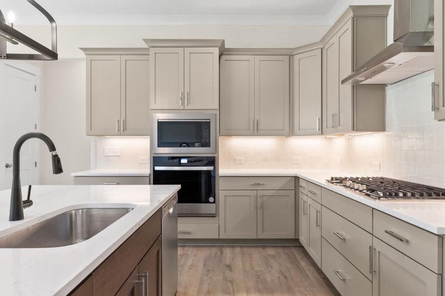 Furnished interior view inside a new home in Hillshire, Cumming (Image 7).