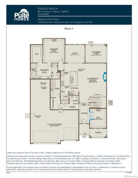 Main Level Floorplan