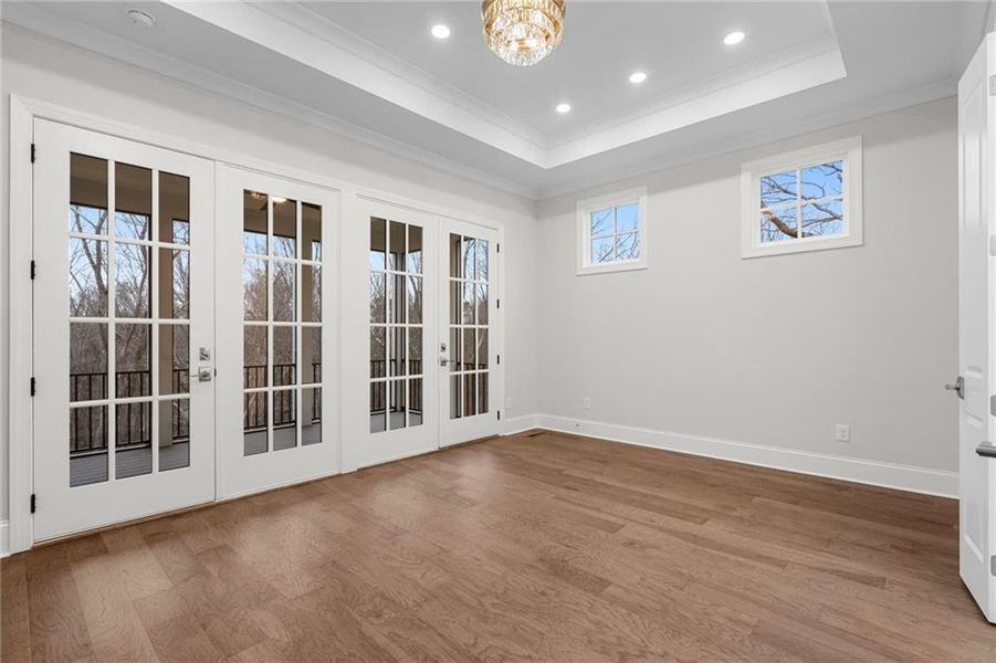 Spacious, unfurnished interior of a new home in Waterside Single Family, Peachtree Corners (Image 46). Spacious, unfurnished interior of a new home in Waterside Single Family, Peachtree Corners (Image 46).